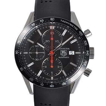 TAG Heuer タグホイヤー スーパーコピー ニューカレラ CV2014.FT6014 タキメーター クロノ レーシング ブラック